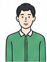 20代男性のイラスト