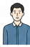 40代男性のイラスト